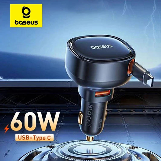 60W Autoladegerät 2 in 1