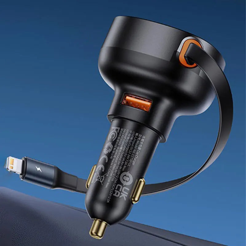 60W Autoladegerät 2 in 1