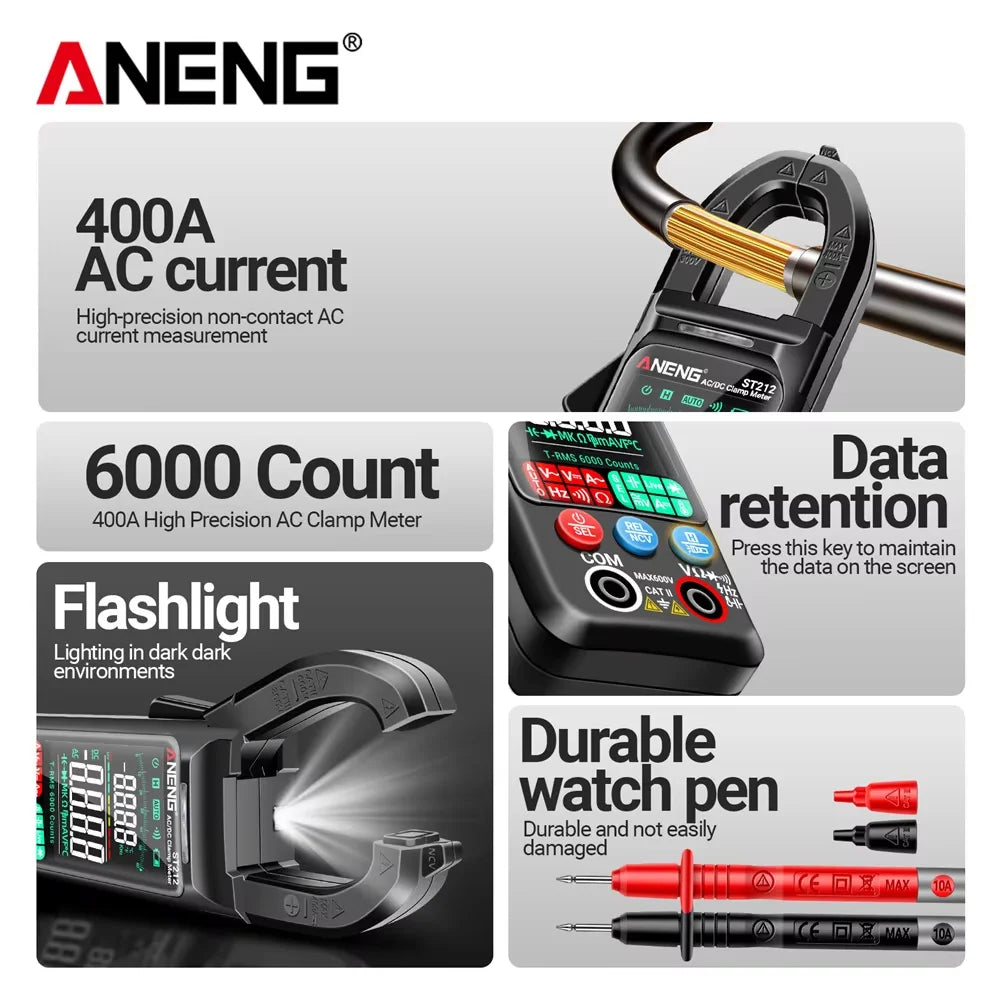 Automotive Zangenmessgerät, Multimeter,