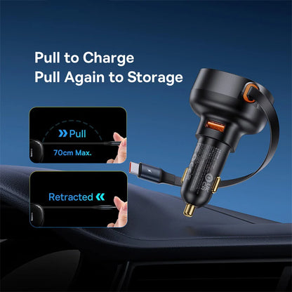 60W Autoladegerät 2 in 1